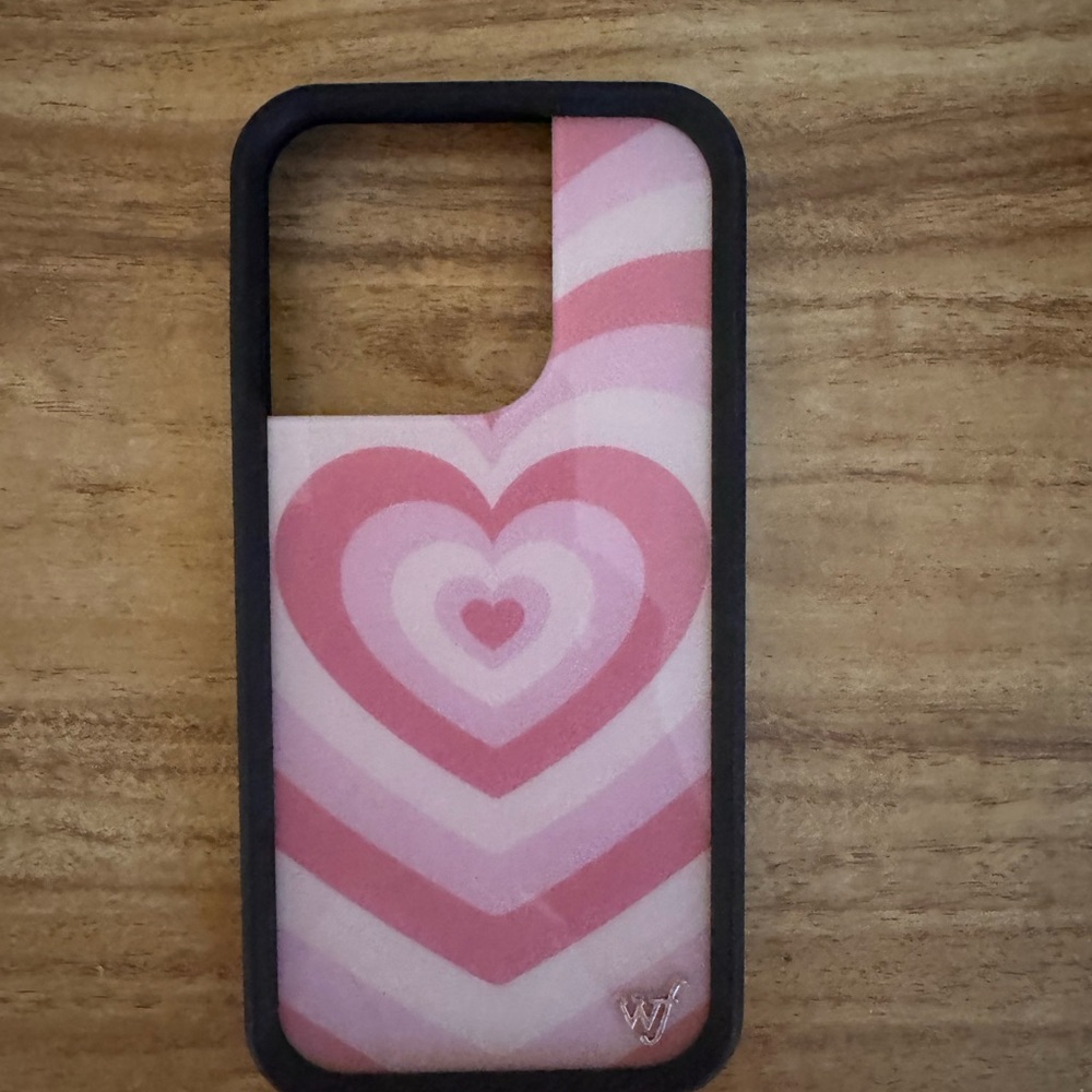 Wildflower iPhone 15 Pro Case Rose Latte Love